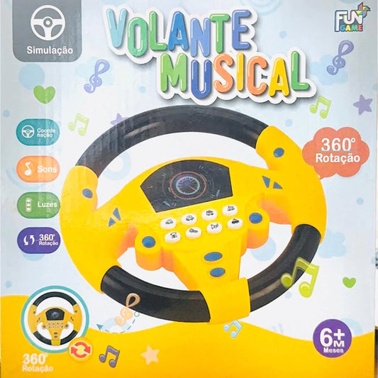 Brinquedo Musical Infantil Volante Educativo: Diversão e Aprendizado para o Bebê!