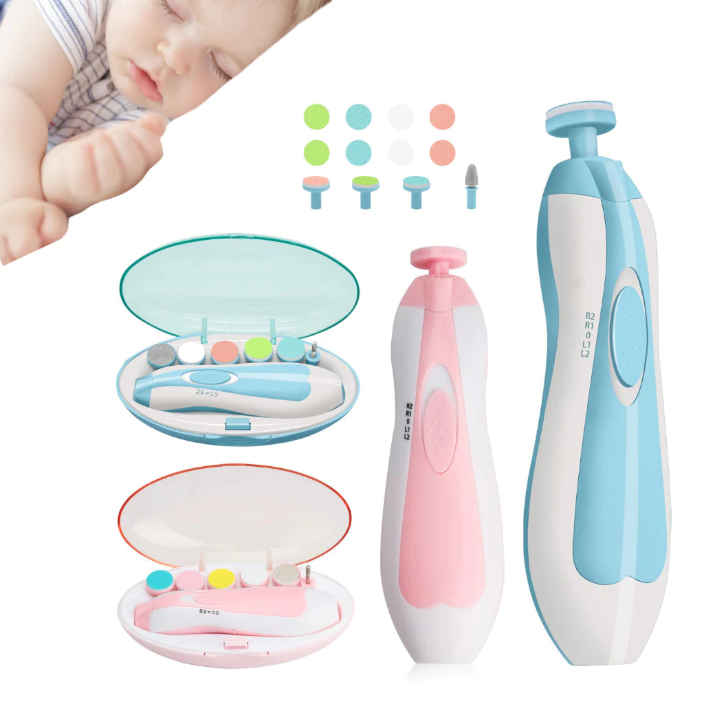 Kit de Unhas Elétrico para Bebês: Segurança e Conforto nas Manicures Infantis!